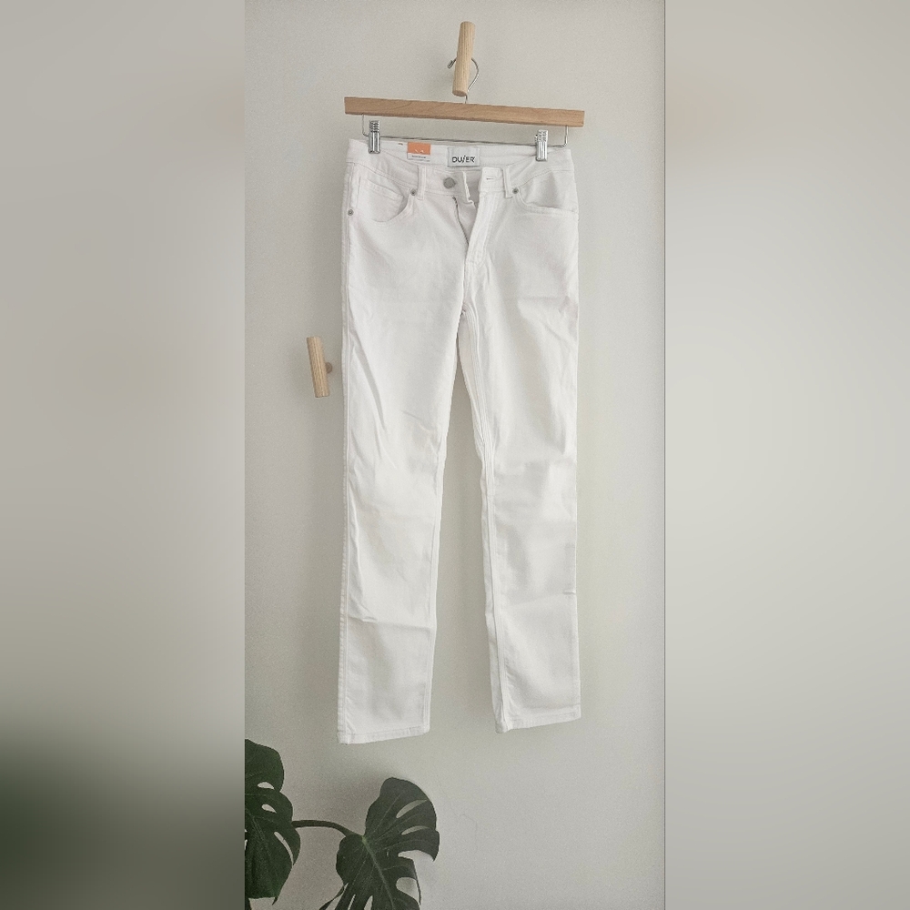 DU/ER The No Sweat White Women's Jeans